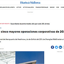 Dos de las cinco mayores operaciones corporativas de 2023, en el aire